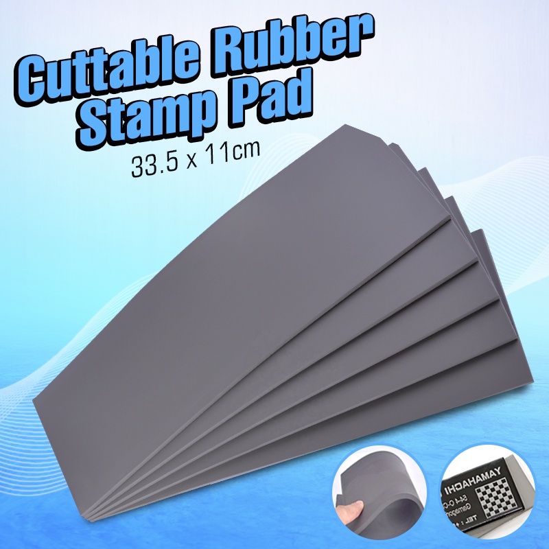 Rubber Stamp Pad For And Case 33.5x11cm Cuttable Shopee Philippines
