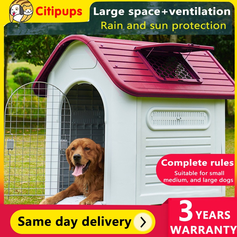 Outdoor pet house rainproof and windproof removable and washable pet
