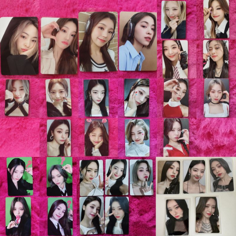 ONHAND ITZY CHESHIRE WITHMUU FANSIGN EVENT OFFICIAL POB PHOTOCARDS ...