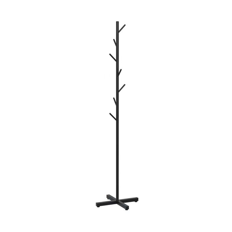 Metal Coat Rack Stand Clothes Rack Living Room Coat Standing Bedroom