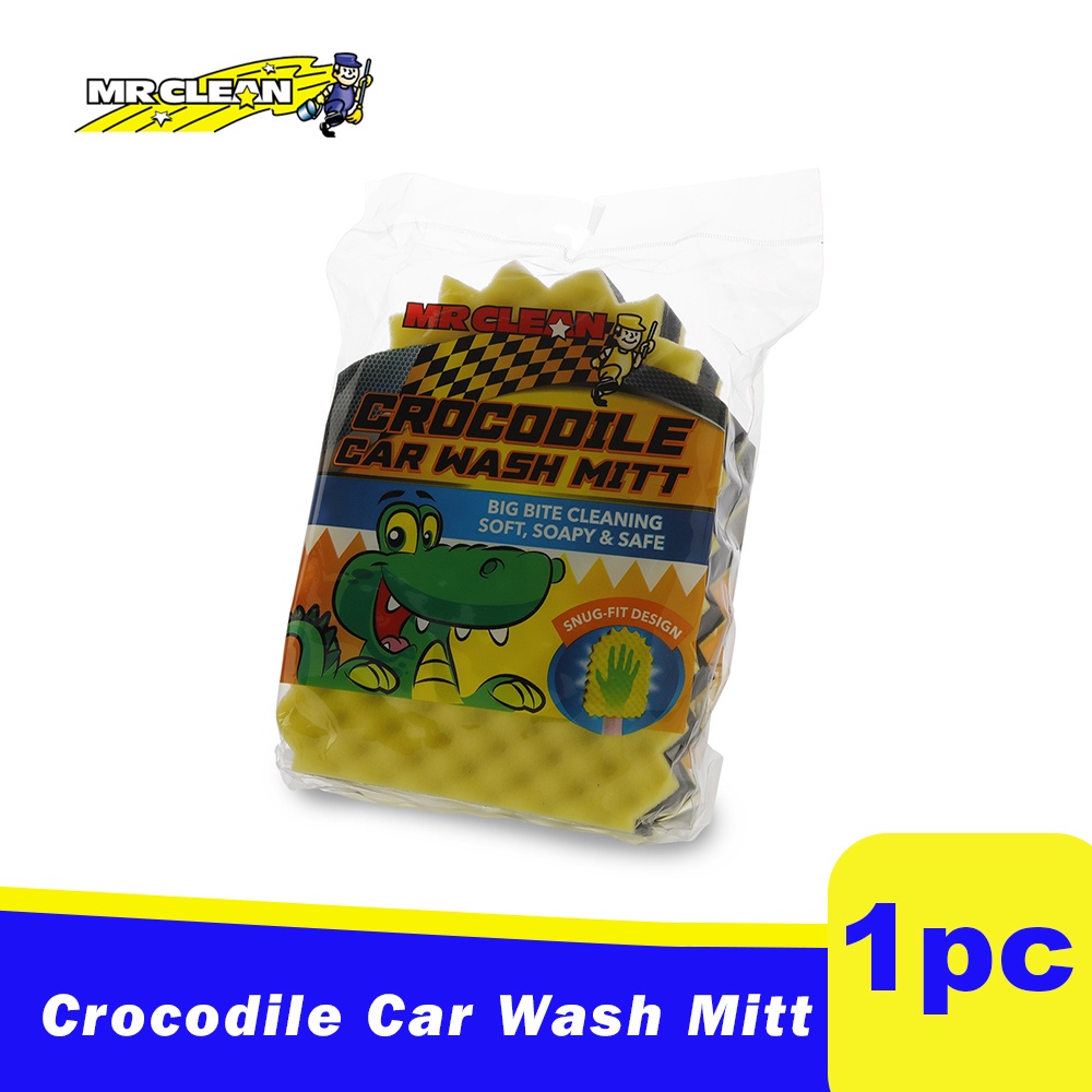 MR CLEAN Crocodile Car Wash Mitt A35 Shopee Philippines
