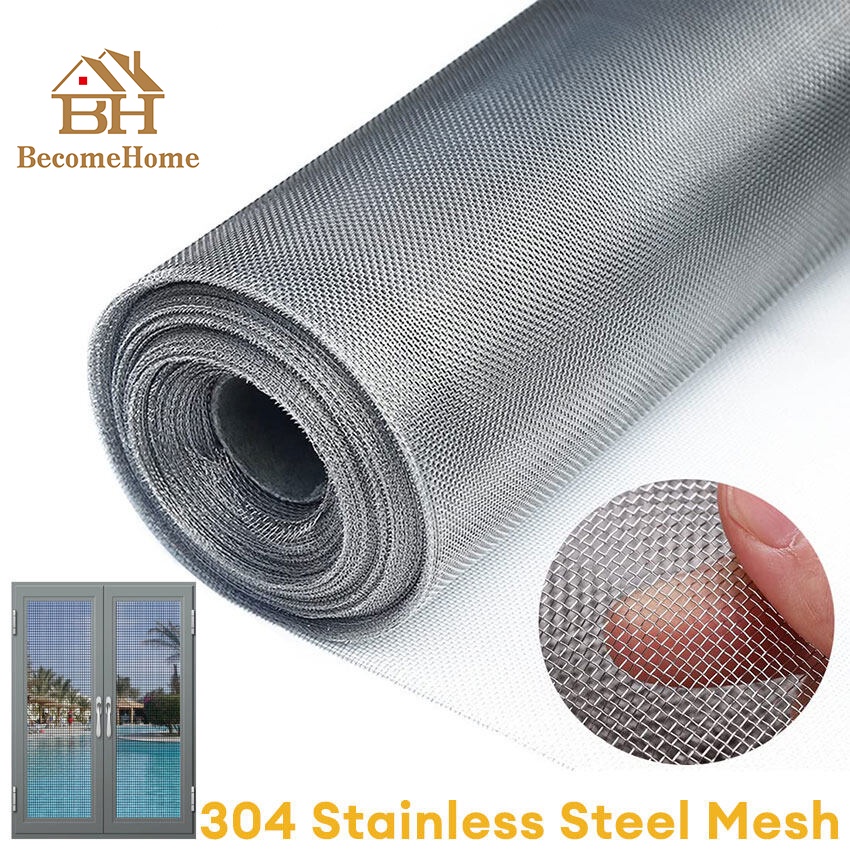 304 Stainless Steel Woven Mesh Wire Mesh Window Mesh for Door Screen ...