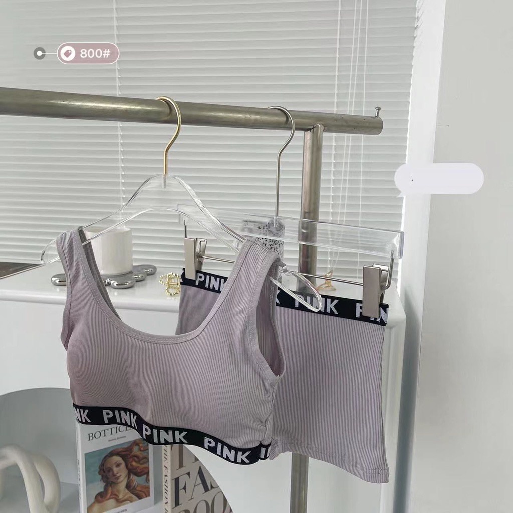 Bra Set Gym Bra Set/Bra Set Bralette Boxer Pink Pink/Bra Set Gym Sexy ...