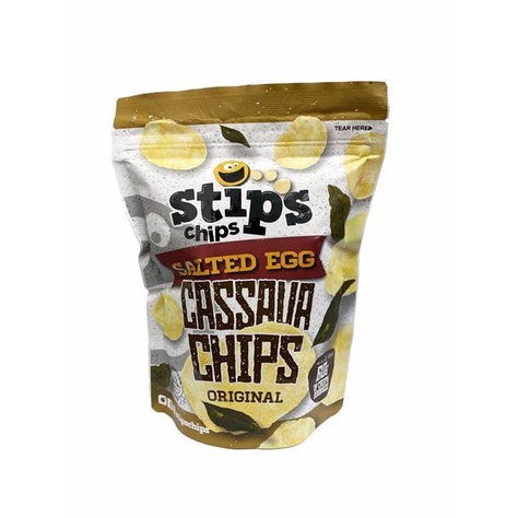 Stip's Chips Original Salted Egg Cassava Chips 200g | Shopee Philippines