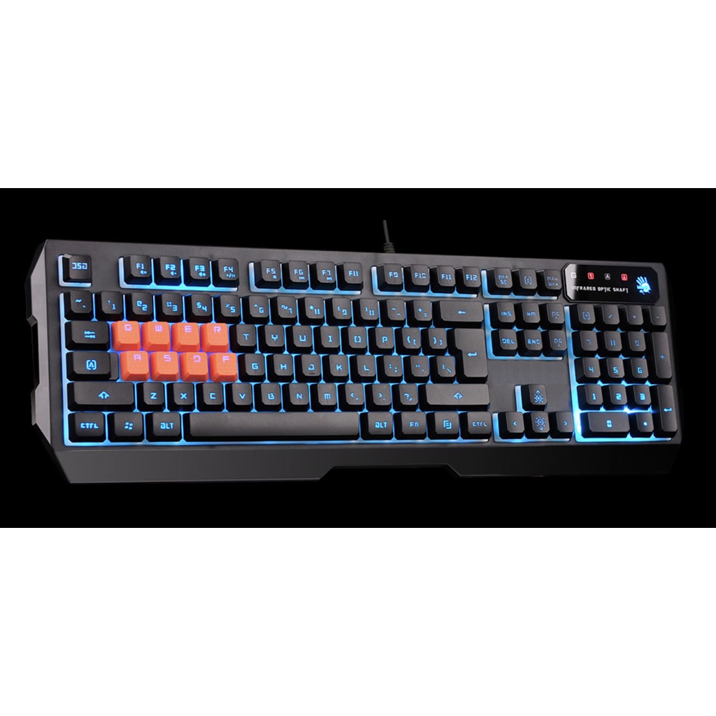 A4tech Bloody B188 / B318 8 Light Strike Gaming Keyboard | Shopee ...