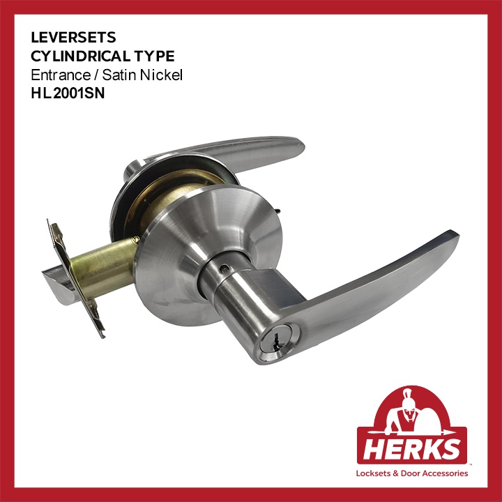 HERKS Cylindrical Leverset Entrance Function HL2001SN Shopee