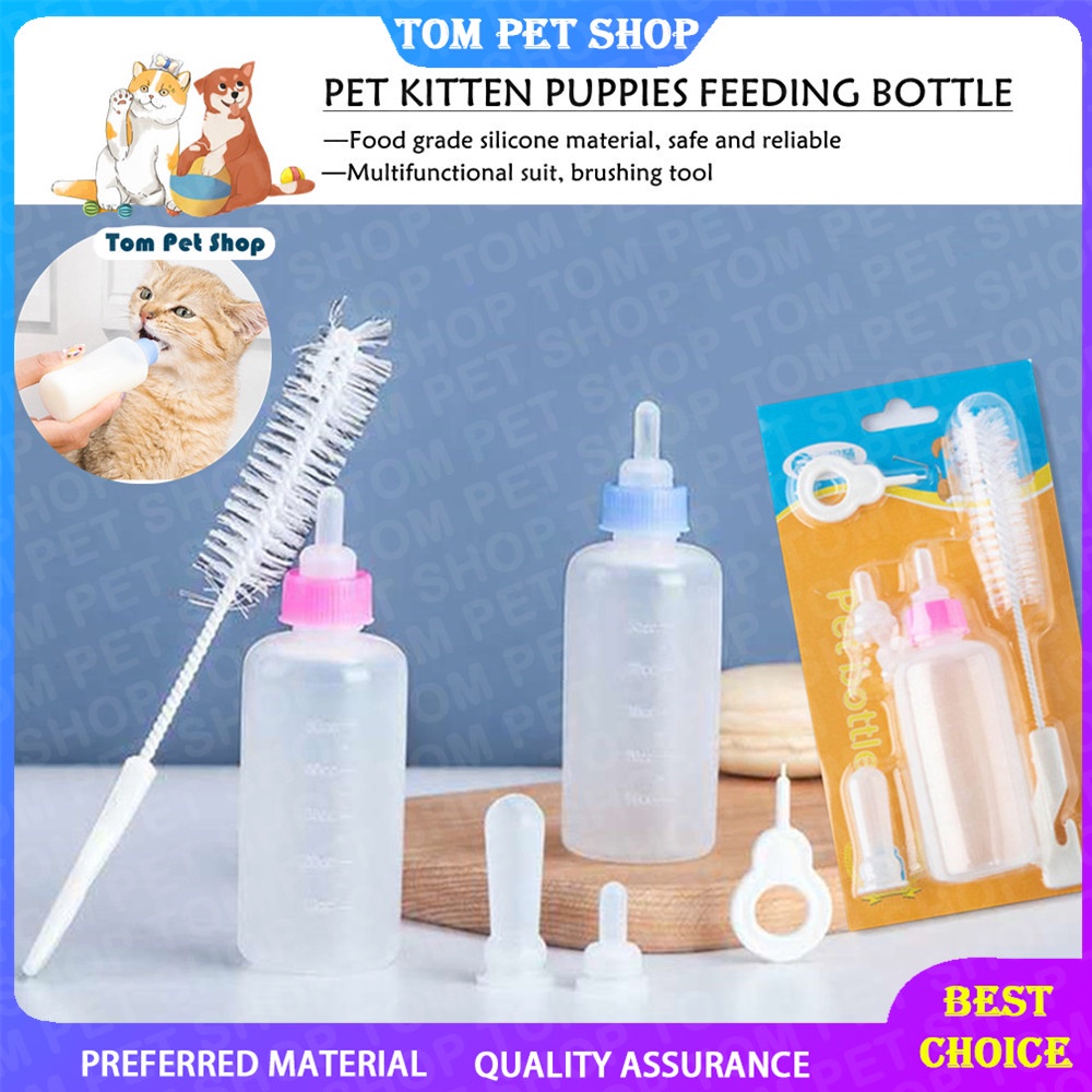 Pet Kitten Feeding Bottle for Dog Cat Feeding Bottle for Puppies Puppy Feeding Bottle Kittens