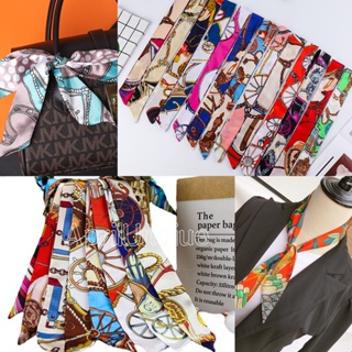 Twilly Scarf Decoration Bag Charm Bag Handle Decoration Silk Scarf Women  Fashion Accessories