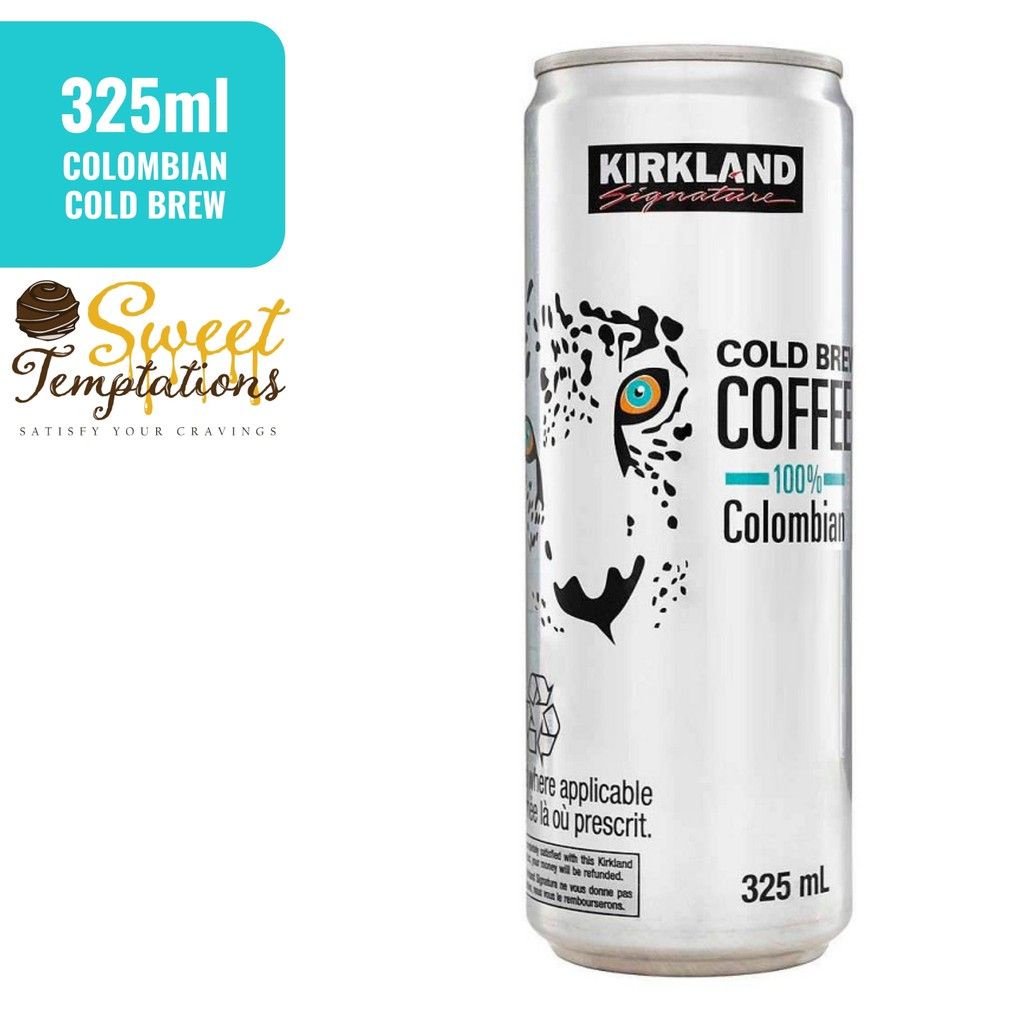 Kirkland Signature Cold Brew Coffee 100 Colombian 325ml Shopee
