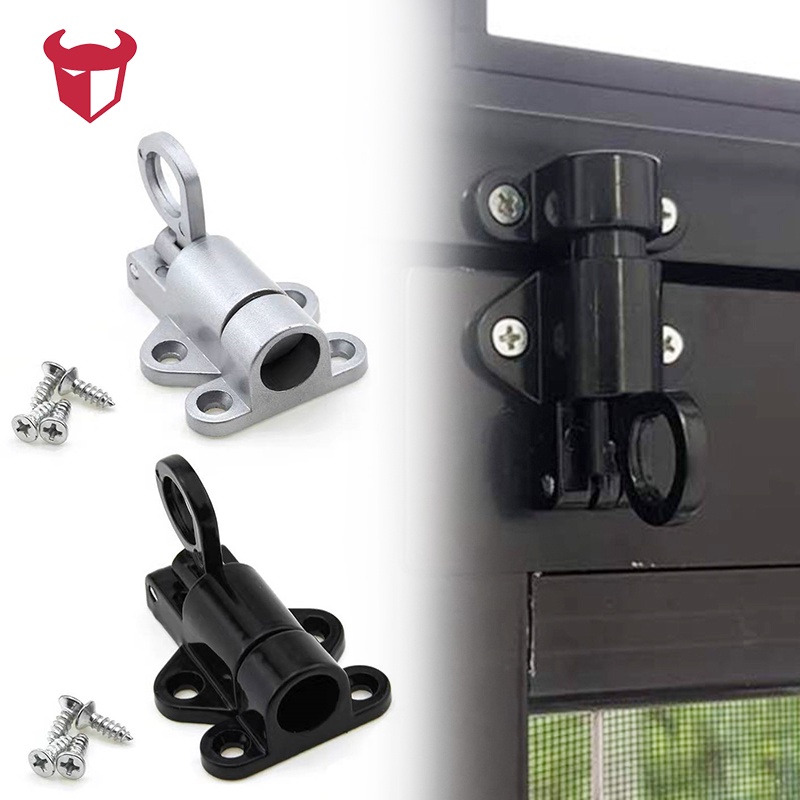 Aluminum Alloy Security Automatic Window Gate Lock Spring Bounce Door