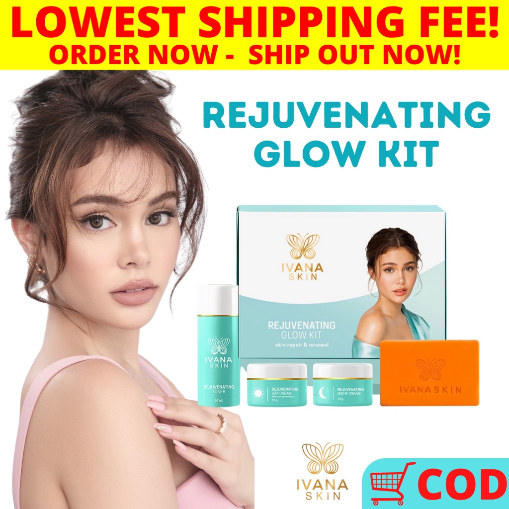 Ivanaskin Rejuvenating Glow Kit Skin Repair And Renewal Ivana Alawi