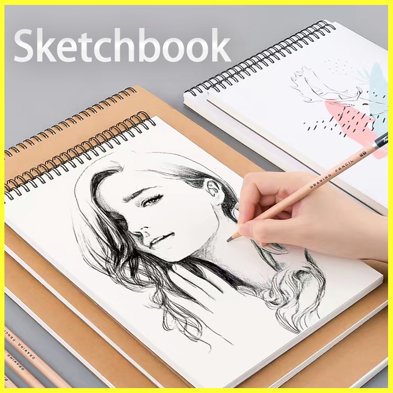 Professional sketchbook Thick paper 160 notebook Art school supplies