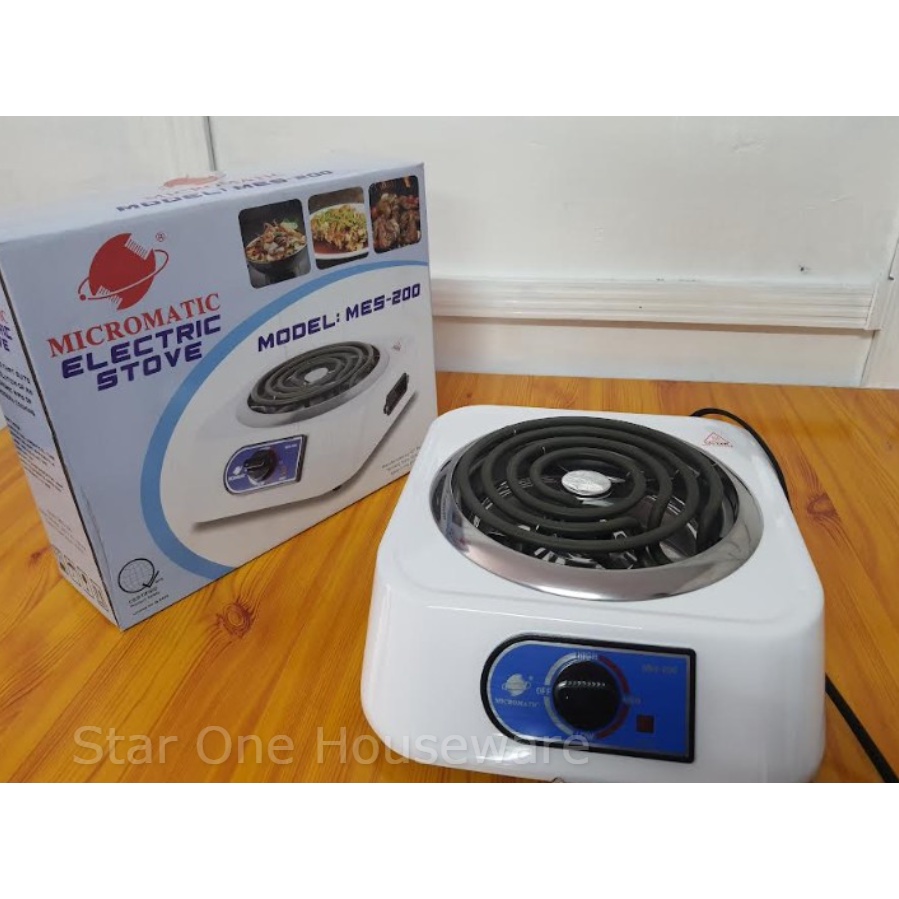 MICROMATIC ELECTRIC STOVE / SINGLE COIL BURNER / LUTUAN (MES200