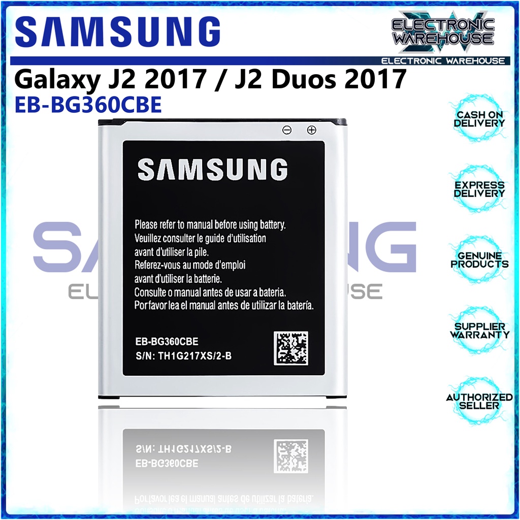 Battery for Samsung Galaxy J2 2017 / J2 Duos 2017 Model EB-BG360CBE ...