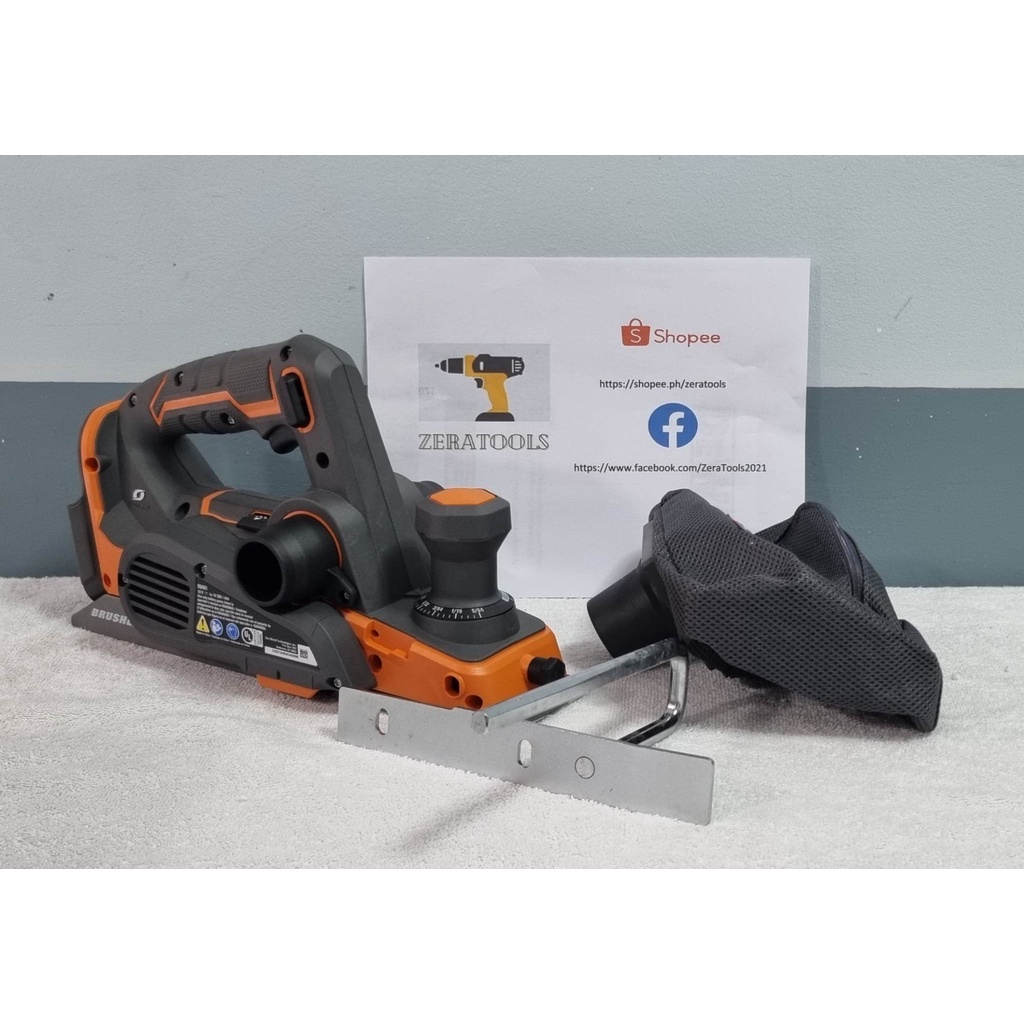 RIDGID 18V Cordless Brushless Hand Planer (Tool Only) Shopee Philippines