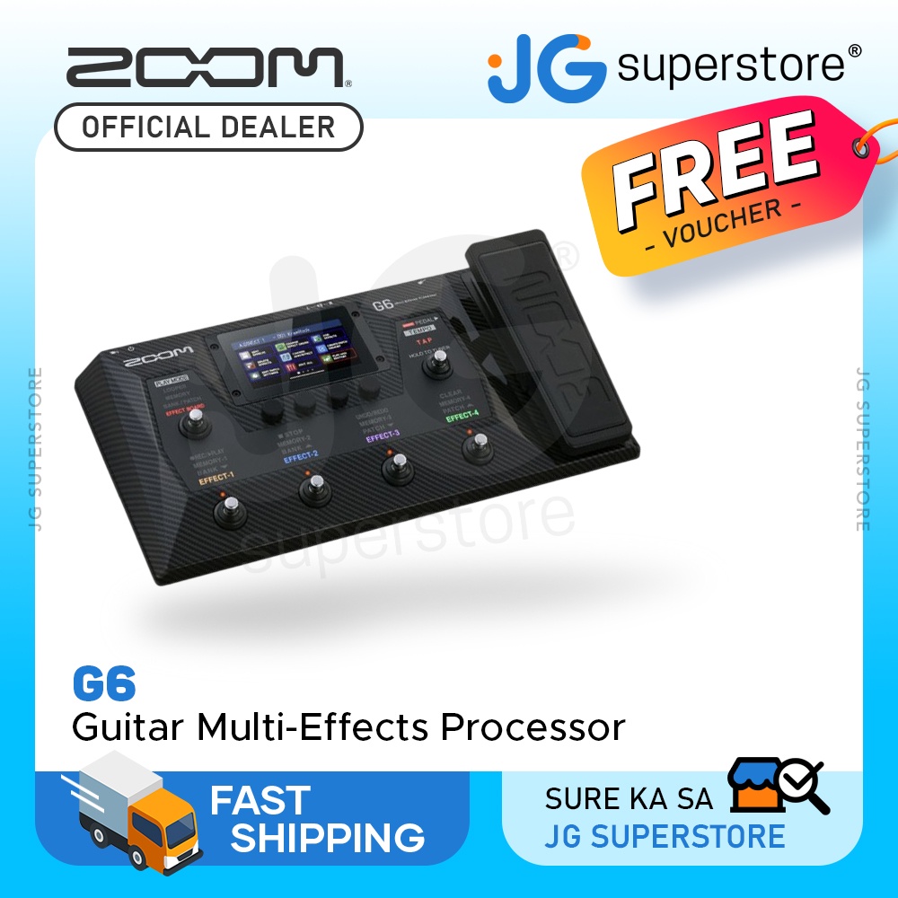 Zoom g6 multi store effects price