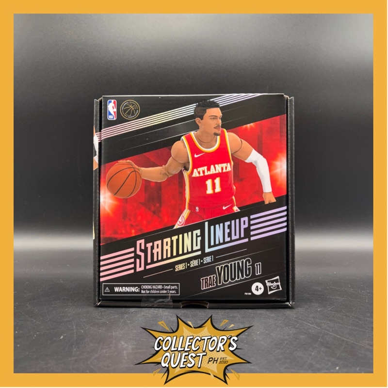 Hasbro NBA Starting Lineup Trae Young Atlanta Hawks Figure | Shopee ...