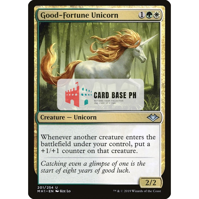 GoodFortune Unicorn Magic the Gathering Trading Card Shopee