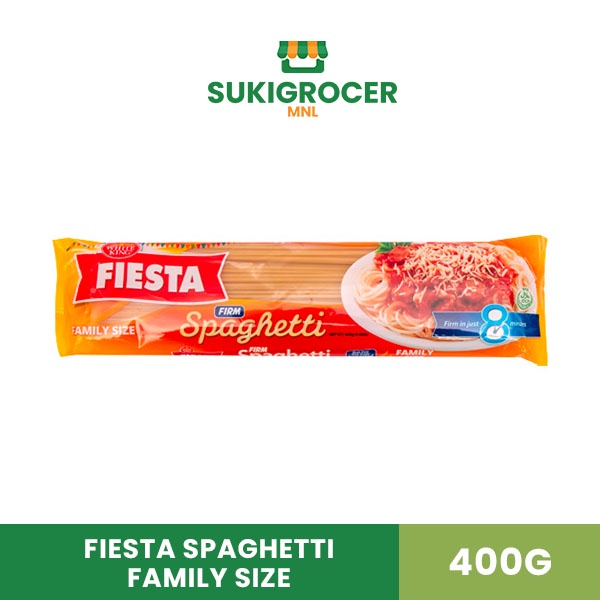 FIESTA Spaghetti Family Size 400g Shopee Philippines