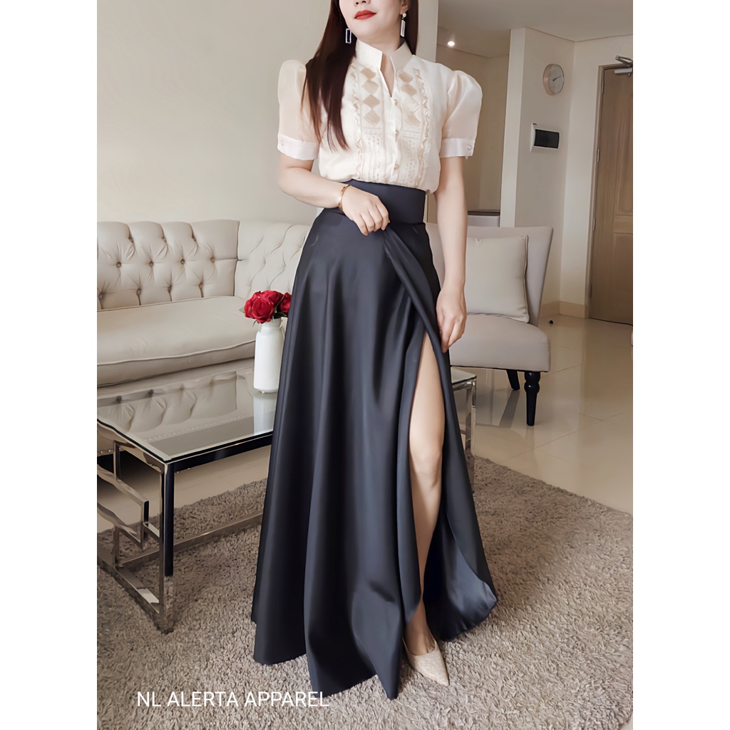 modern filipiniana top MODERN FILIPINIANA FOR WOMEN TOP AND OVERLAP ...