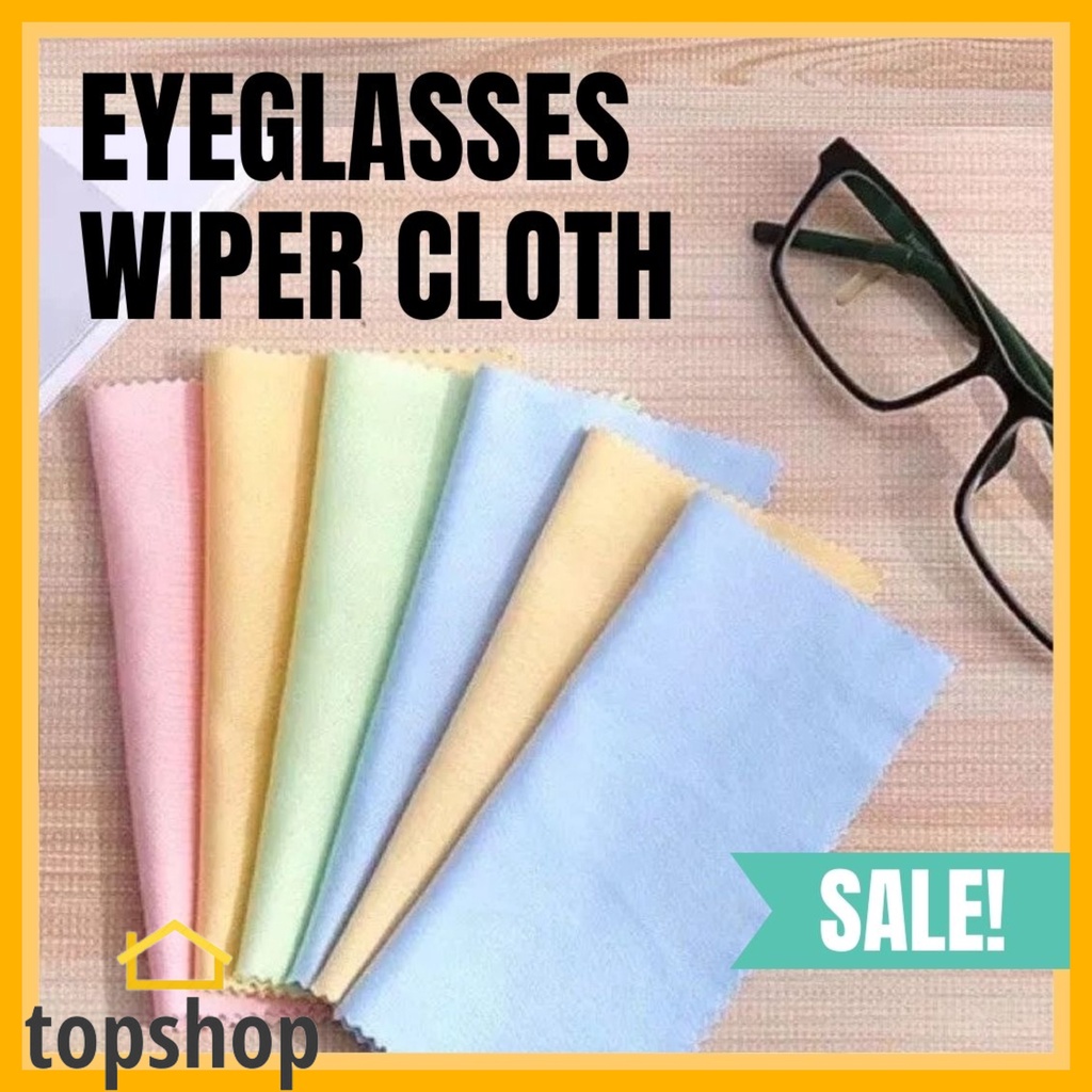 Topshop Glasses Cleaner Wiping Cloth Sunglasses Microfiber Cleaning Towel For Eyeglass Camera