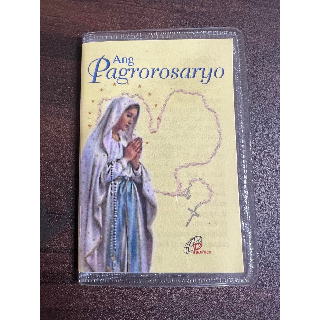 How to Say the Rosary / Ang Pagrorosaryo (Rosary Prayer Guide) 6 x 9 cm ...