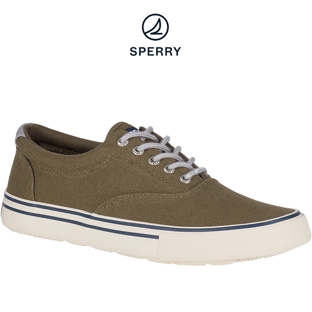 Sperry Men s Striper II Storm CVO Sneakers Duck Olive Shopee Philippines