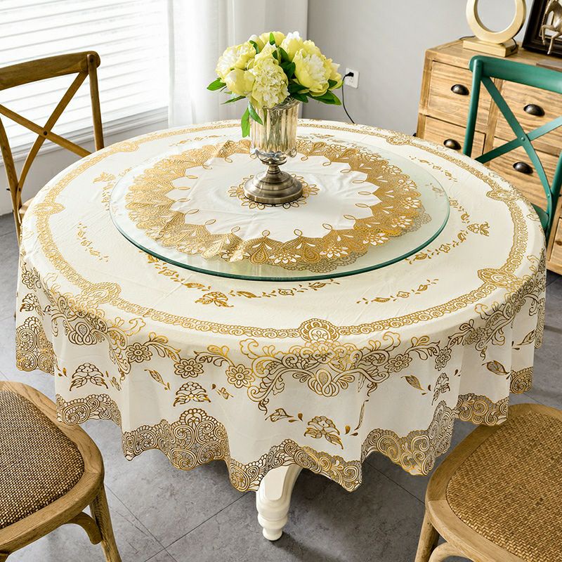 TableCloth,Table Clothes for Round Tables,Lace Round Tablecloth for