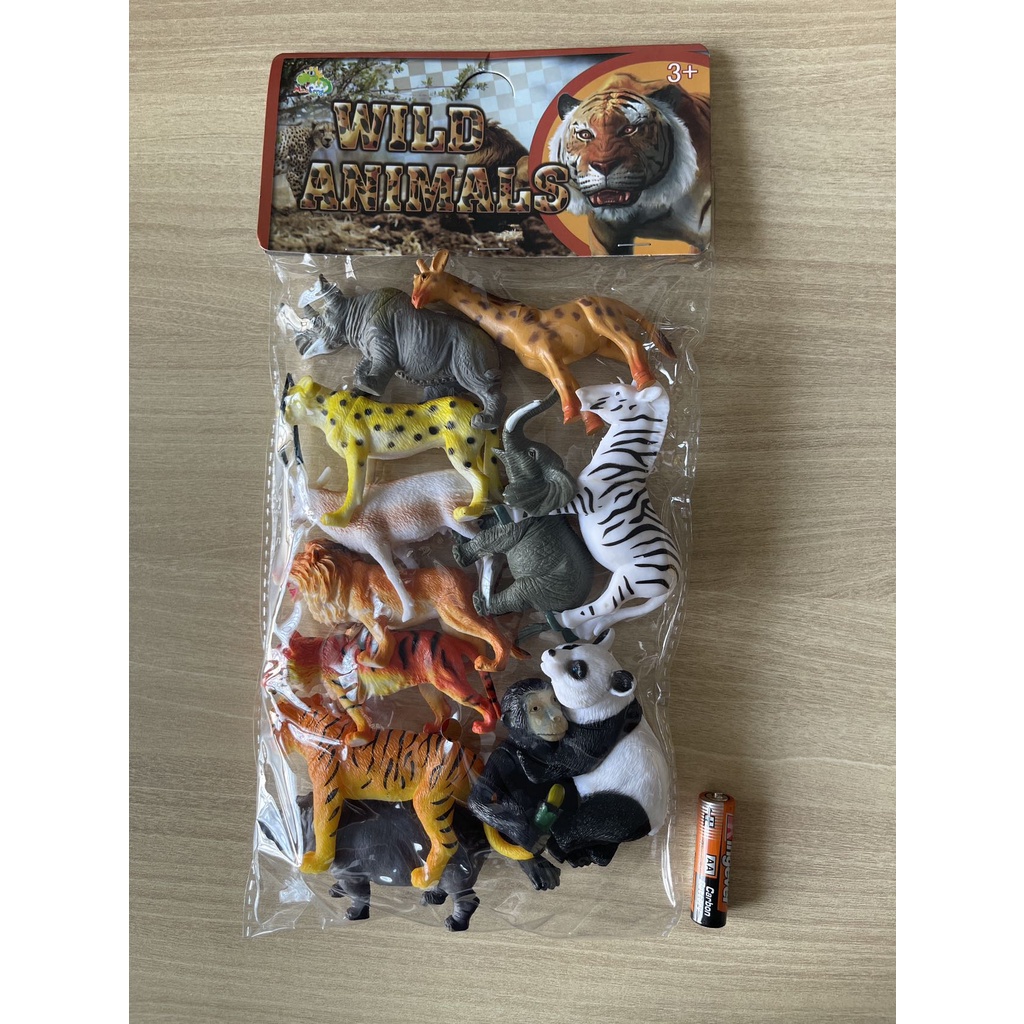HAND size ANIMAL FIGURES quality no smell rubber used. DETAILED FIGURES ...