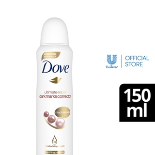 Dove 0% Aluminum Travel Size Deodorant Spray Cucumber & Green Tea