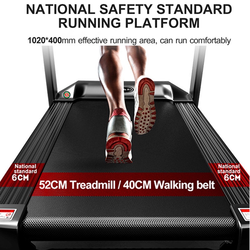 KEEP GOING MAX NEW 3.0HP+12.8km/h high-performance electric treadmill ...