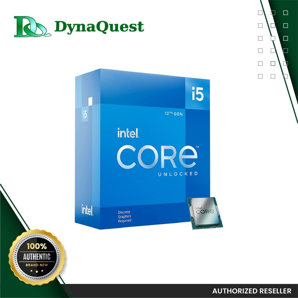 Intel Core i5-12400F Processor 18M Cache, up to 4.40 GHz Boxed | Shopee ...