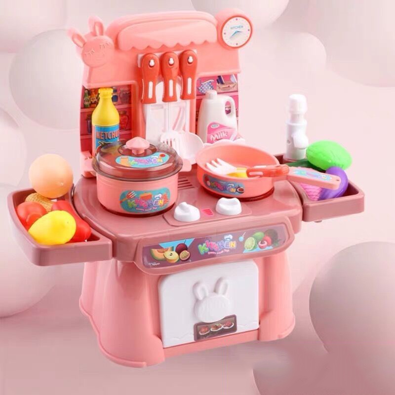 Children's Simulation Kitchen Prop Toys Puzzle Simulation Play House ...