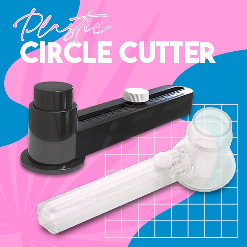 Plastic Circle Cutter For Button Pin Making / Cutting Size Adjustable
