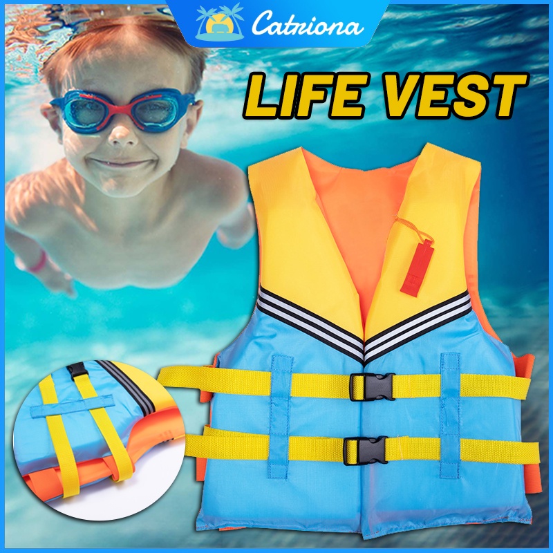 Life Vest Jacket Kids Marine Safety Life Vest For Kids Outdoor Oxford ...