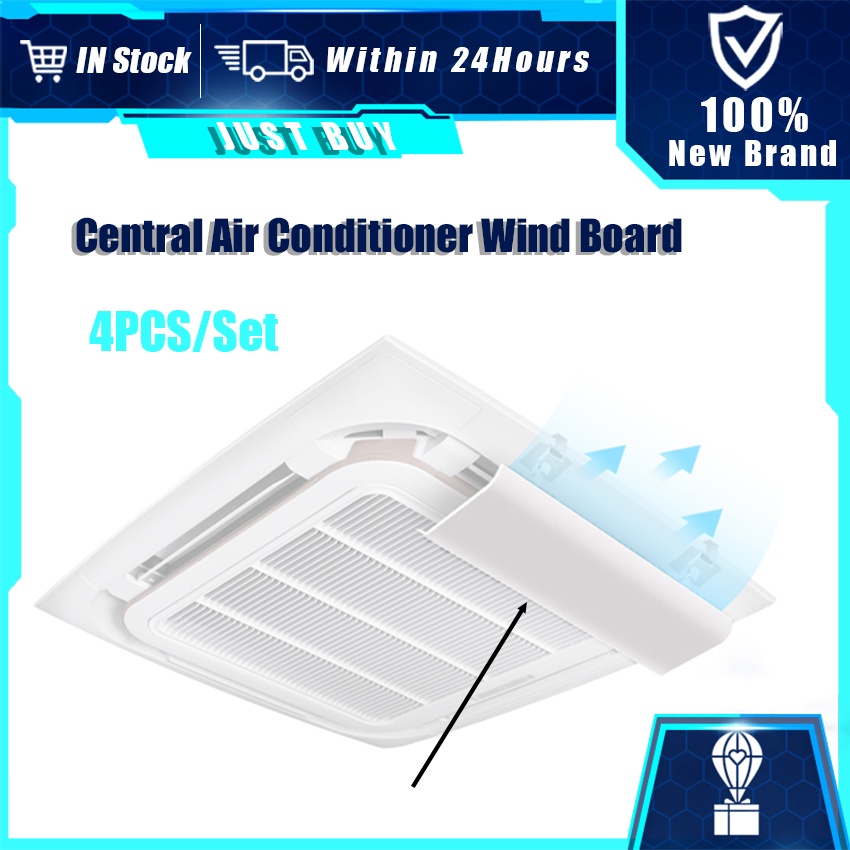 Central Aircon Deflector Clip-on Installation Air Anti-Direct Blowing ...