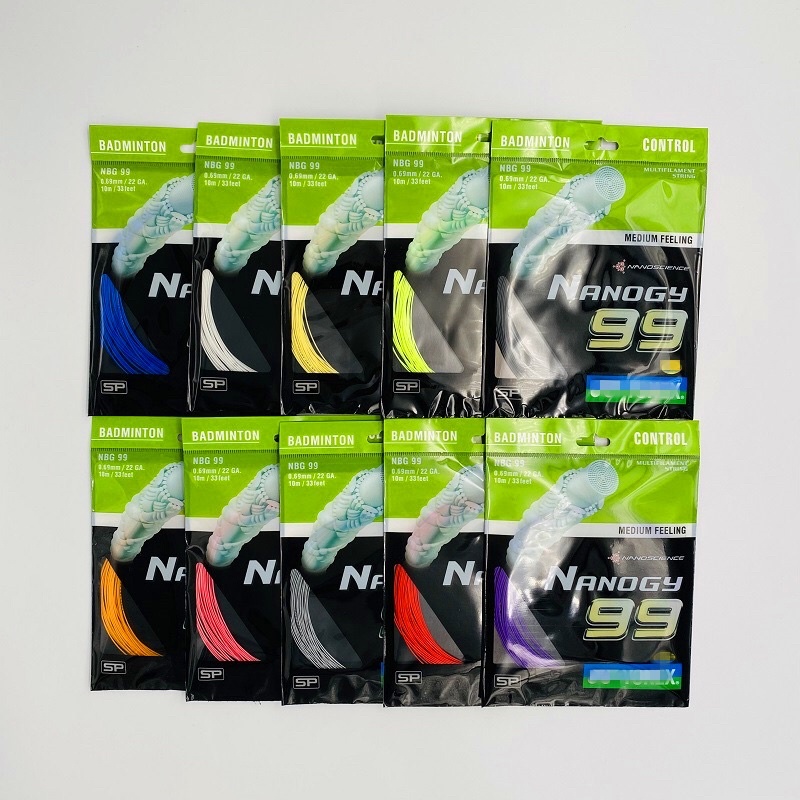 YONEX BADMINTON STRINGS NANOGY 99 BG 65 BG 80 STRING HIGH