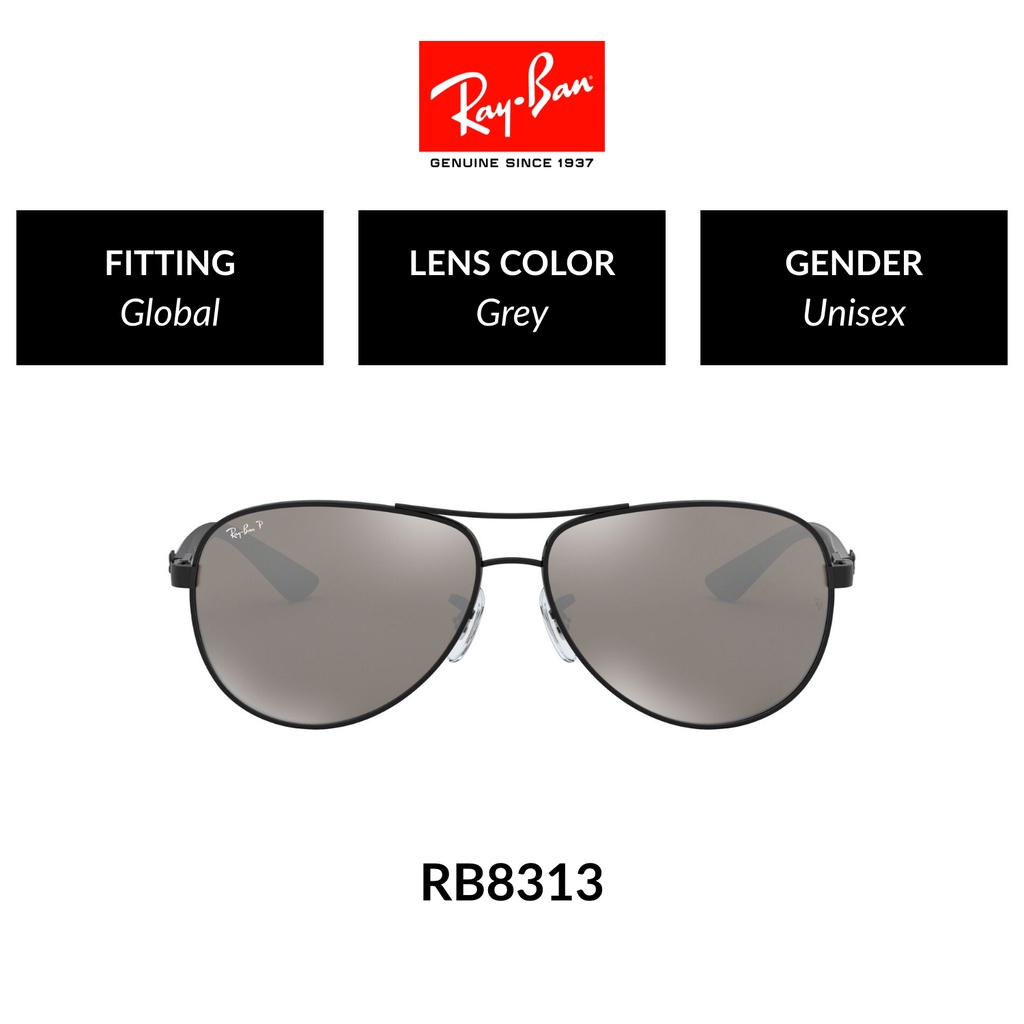 Ray-Ban Polarized RB8313 002/K7 Sunglasses Shopee Philippines