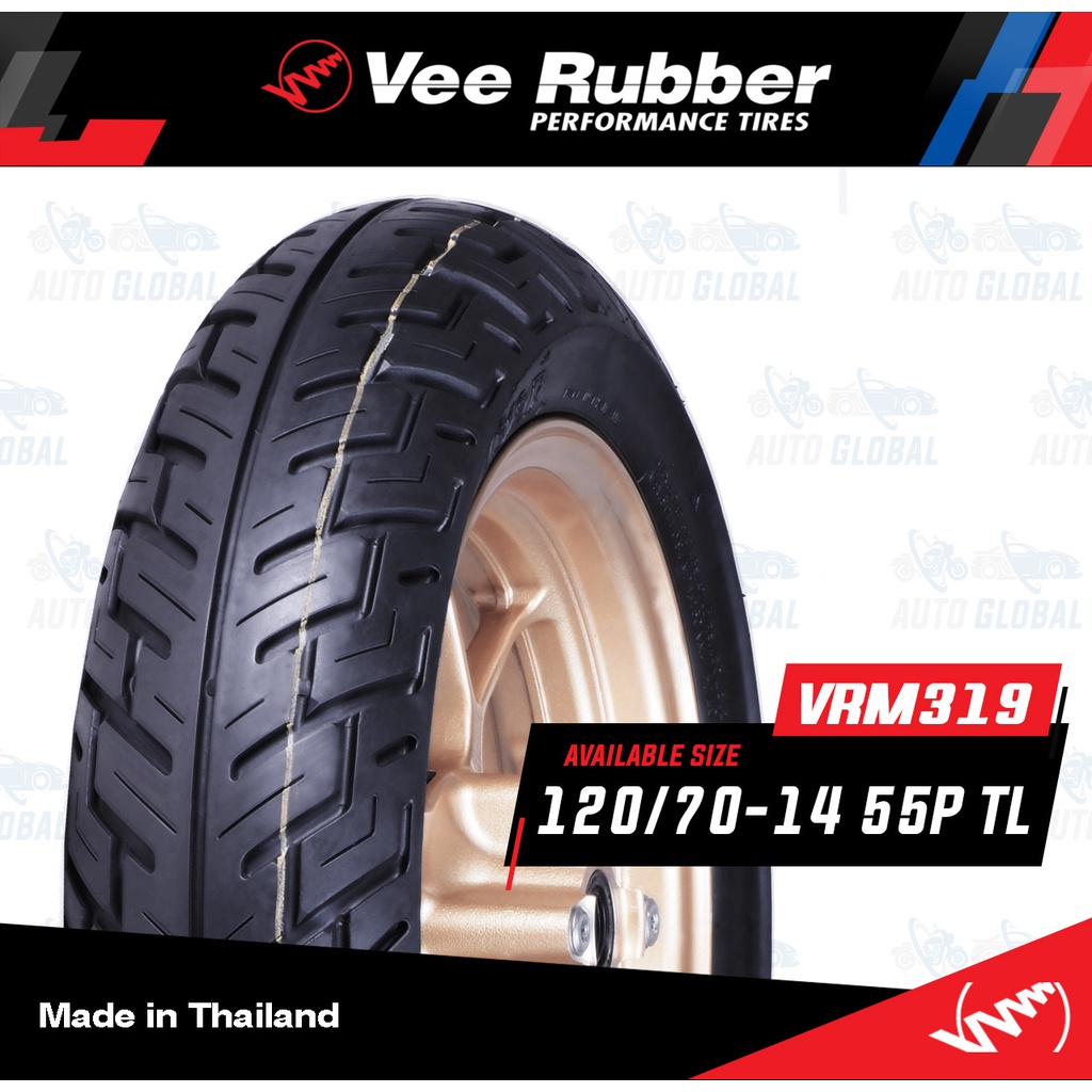 Vee Rubber VRM319 TL Scooter / Motorcycle Tires for Yamaha Aerox
