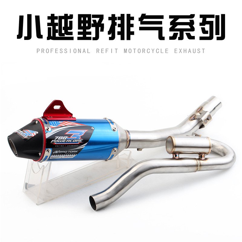 Motorcycle Modification CRF150 CRF230 CRF250 Exhaust Pipe Muffler offRoad Modification Exhaust