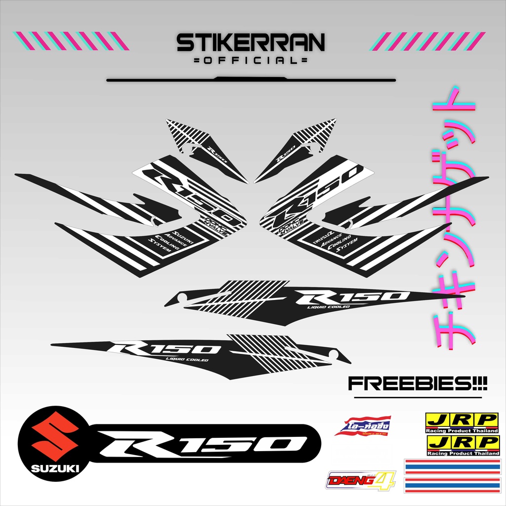 RAIDER 150 CARB THAI/MALAY CONCEPT DECAL | Shopee Philippines