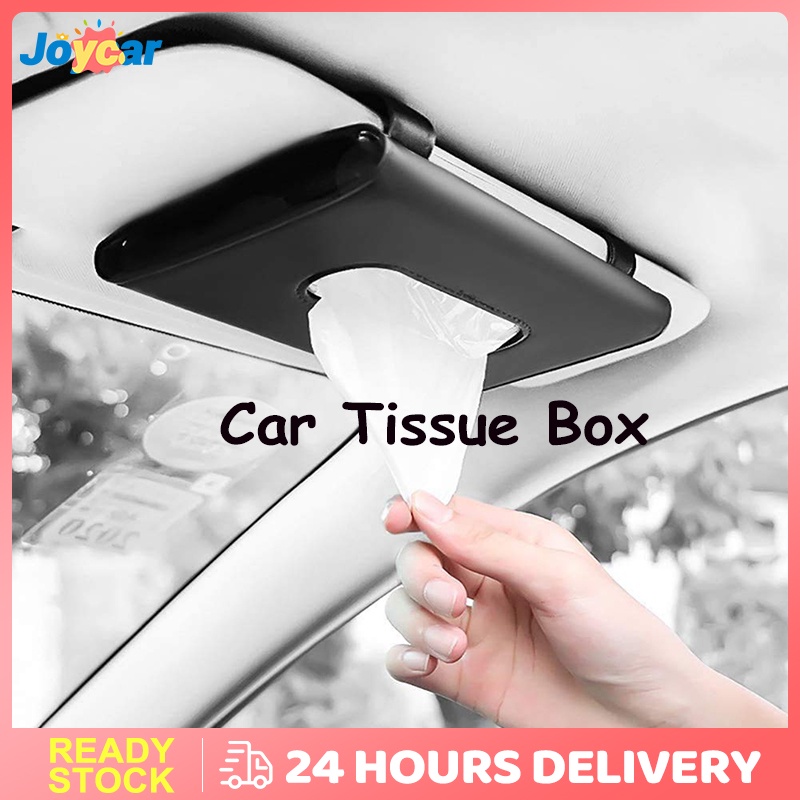 Joycar Car Portable Tissue Box Sun Visor Tissue Box Car Dedicated