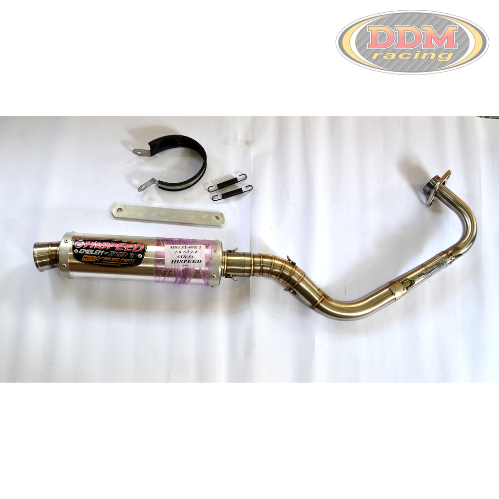 HISPEED Racing Pipe for Yamaha Mio Sporty Old. Stage 2. Thailand ...