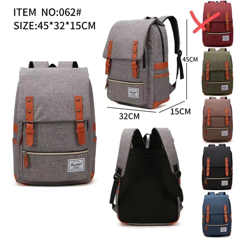 Men's and women's backpacks Korean super fashion Shopee Philippines