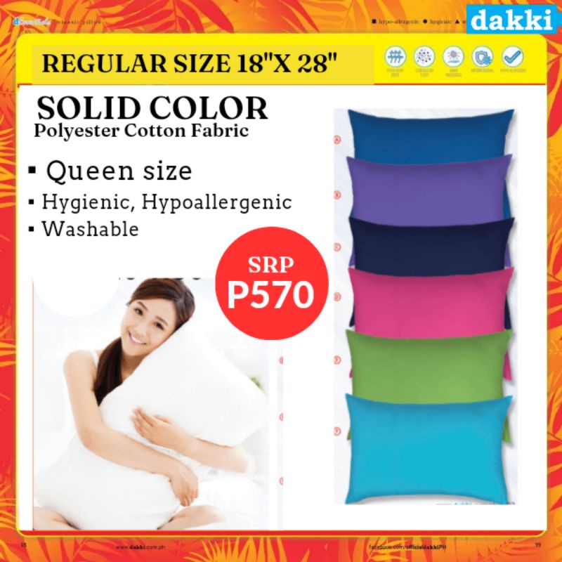 DAKKI REGULAR SIZE Pillow Queen Size 18 x28