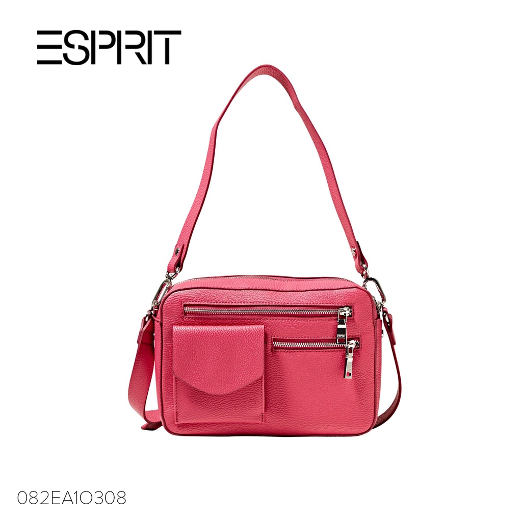 Esprit Women Faux Leather Shoulder Bag Shopee Philippines