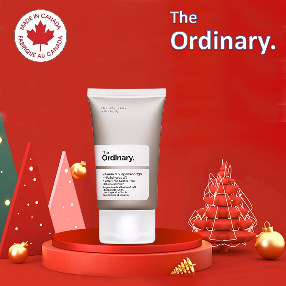 The Ordinary Vitamin C Suspension 23 + HA Spheres 30ml Shopee