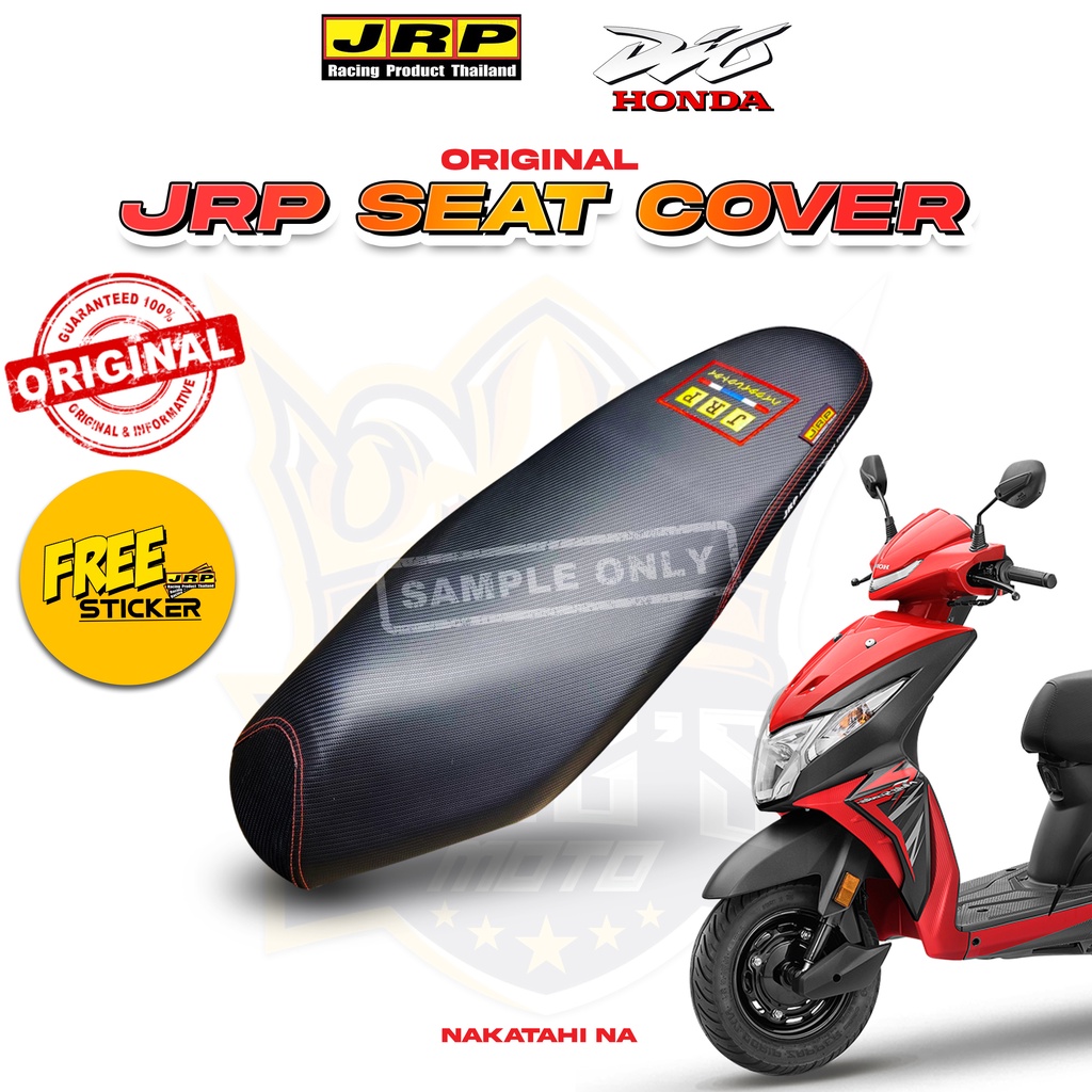 HONDA DIO ORIGINAL JRP SEAT COVER FOR MOTOR EMBROIDERED NAKATAHI NA