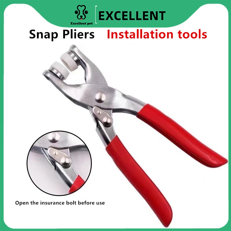 Excellen Snap Pliers Automatic Grommet Eyelet Pliers FiveClaw Snap