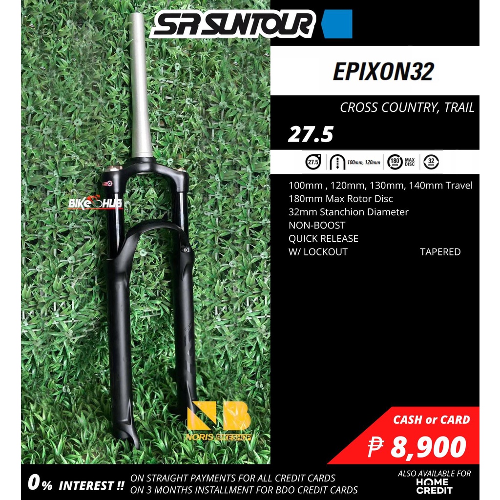 Suntour epixon 2024 140mm 27.5